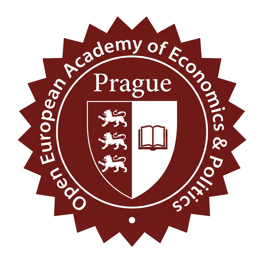 Печатка Open European Academy of Economics & Politics, Прага